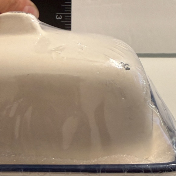 🆕 Mason Craft & More Ceramic Butter Dish with Lid – Classic Farmhouse Kitchen - Picture 5 of 15